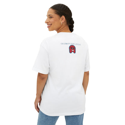 PUCK CUE Drop Shoulder Tee – “Smash in Style” Edition