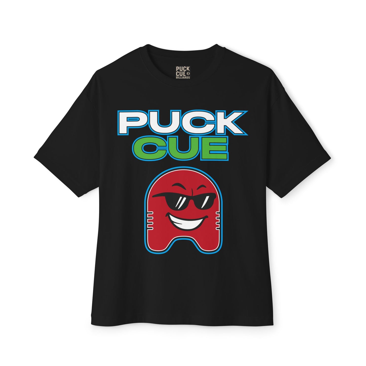 PUCK CUE Drop Shoulder Tee – “Smash in Style” Edition