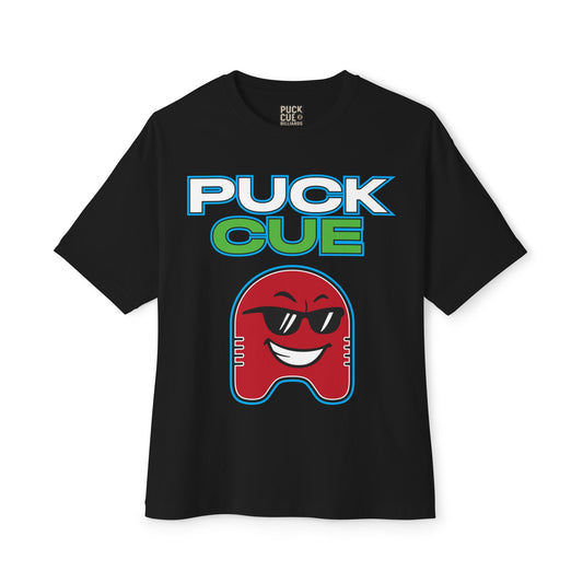 PUCK CUE Drop Shoulder Tee – “Smash in Style” Edition