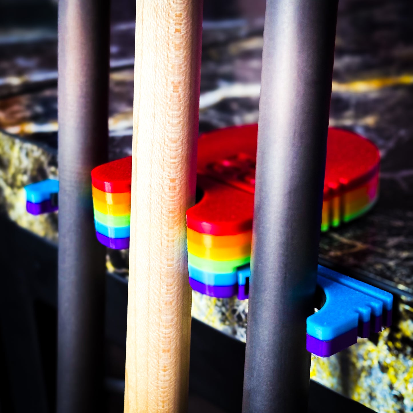 🏳️‍🌈 Pride Puck Cue Holder – Limited Edition